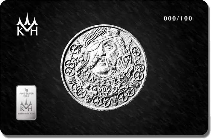 Finecard - Jan Žižka z Trocnova - 600 let - Limitovaná stříbrná edice | KHM